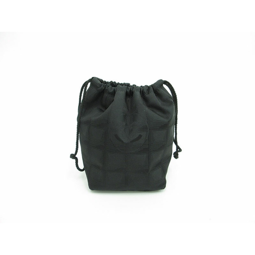 Chanel Drawstring Pouch Black Accessory - image 2